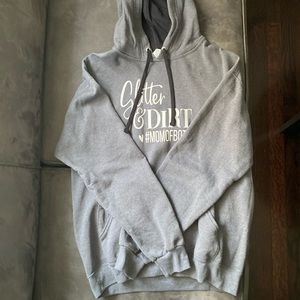 Grey Mom Hoodie